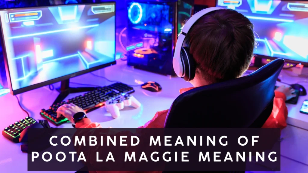 Combined Meaning of Poota La Maggie Meaning