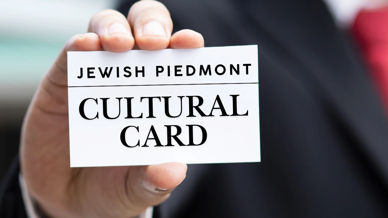 Jewish Piedmont Cultural Card