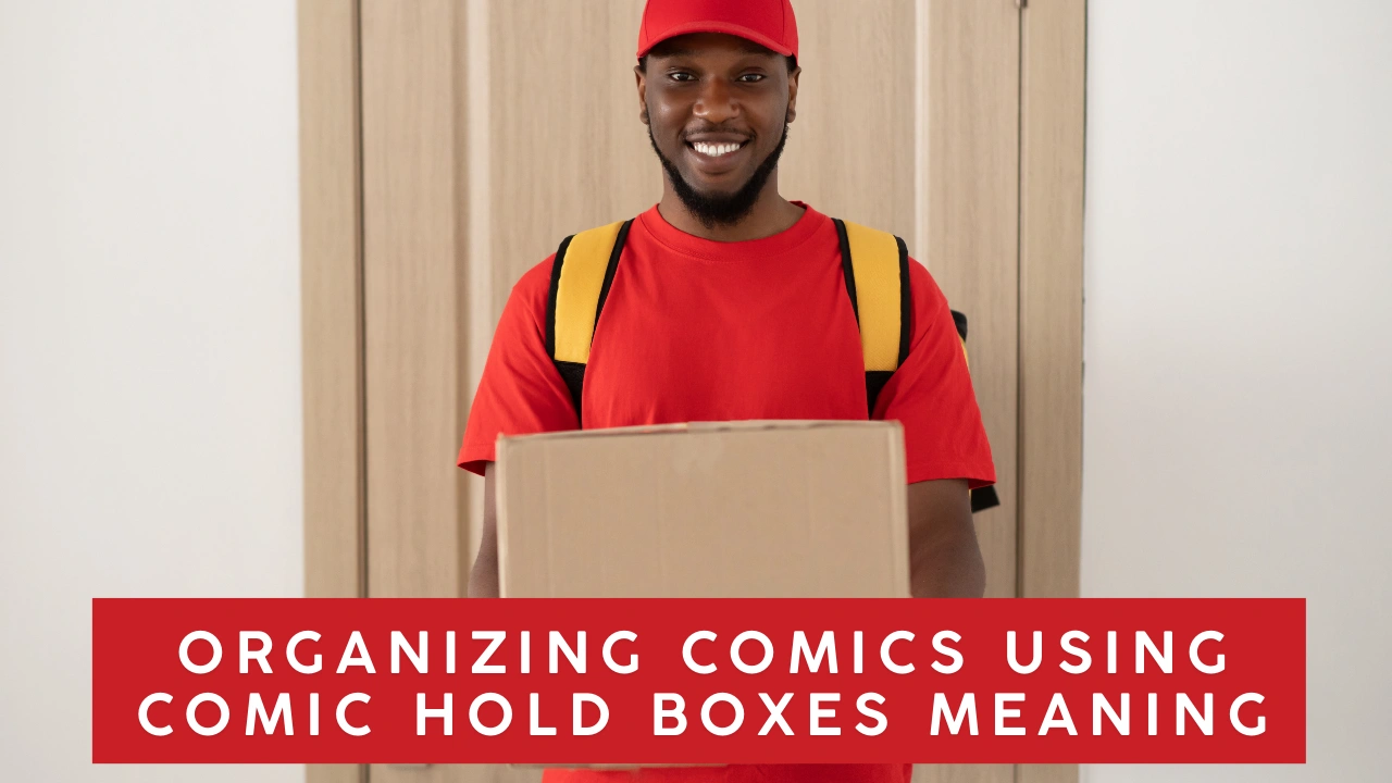 Organizing Comics Using Comic Hold Boxes Meaning