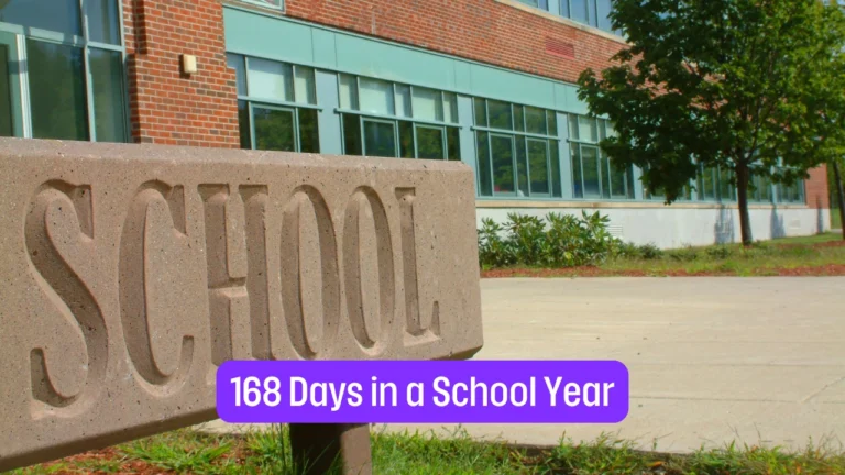 168 Days in a School Year