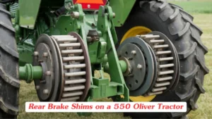 Rear Brake Shims on a 550 Oliver Tractor